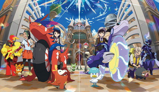 Pokemon Scarlet And Violet Header Pokemon Scarlet And Violet Header