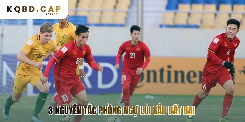 Hệ thống phòng ngự lùi sâu gồm ba mệnh lệnh chiến thuật