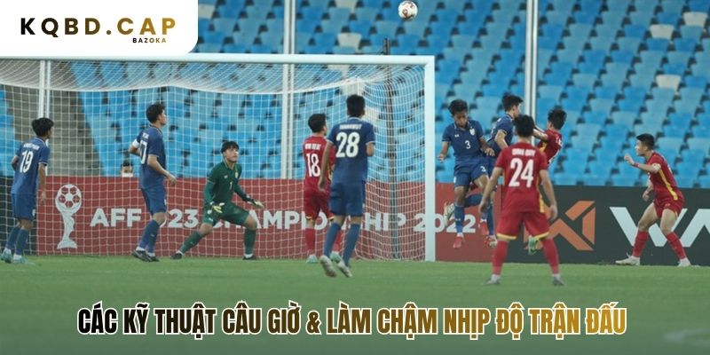 Câu giờ là cách đội bóng bảo toàn lợi thế dẫn bàn