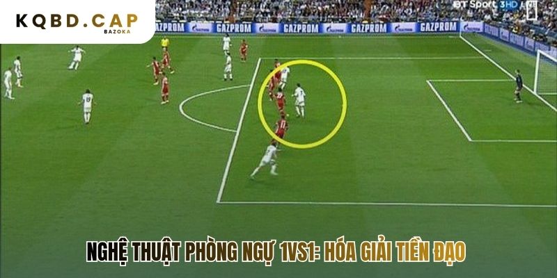 Phòng ngự 1vs1 thông minh là kiên nhẫn chờ đợi sai lầm đối thủ