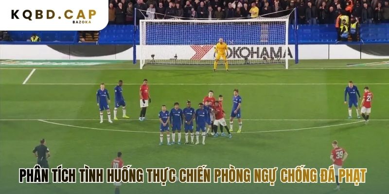 Phòng ngự chiến thuật đá phạt gián tiếp trong bóng đá cần kỷ luật